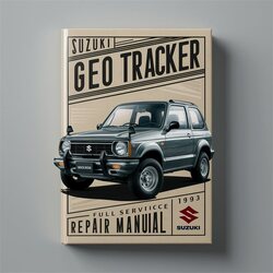 1993 Suzuki Geo Tracker Sidekick Service Repair Workshop Manual PDF
