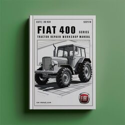 Fiat 411R 400 Series Tractor Service Repair Workshop Manual PDF