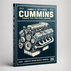 1991-1994 Cummins B Series 4BT 6BT Engine Service Repair Workshop Manual PDF