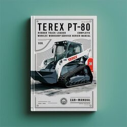 Terex PT-80 Rubber Track Loader Service Repair Workshop Manual PDF