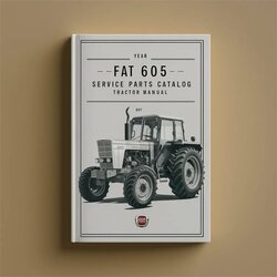 Fiat 605C Tractor Parts Catalog PDF
