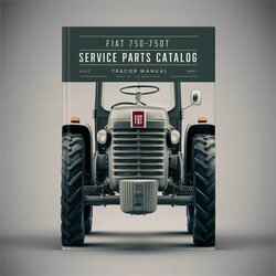 Fiat 750-750DT Tractor Parts Catalog PDF