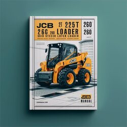 JCB 225 225T 260 260T 280 Skid Steer Loader Service Repair Workshop Manual PDF