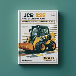 JCB 225 Skid Steer Loader Service Repair Workshop Manual PDF