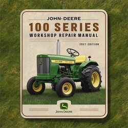 John Deere 100 Series Lawn Tractor Service Repair Workshop Manual PDF