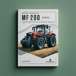 Massey Ferguson MF200 Series Service Repair Workshop Manual PDF