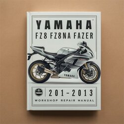 2011-2013 Yamaha Fazer FZ8 FZ8NA Service Repair Workshop Manual PDF