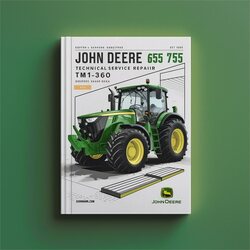 John Deere 655 755 855 955 Tractor TM1360 Service Repair Workshop Manual PDF