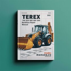 Terex 760 820 860 880 970 980 Backhoe Service Repair Workshop Manual PDF