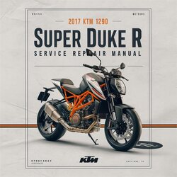 2017 KTM 1290 Super Duke R Service Repair Workshop Manual PDF
