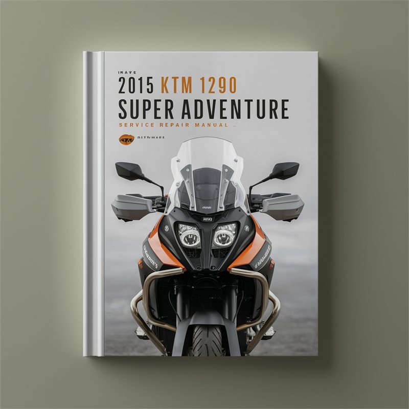 2015 KTM 1290 Super Adventure Service Repair Workshop Manual PDF