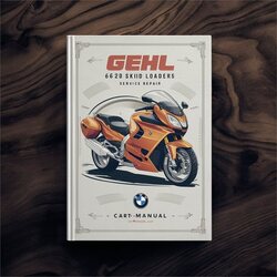 Gehl 6620 Series Skid Loaders Service Repair Workshop Manual PDF