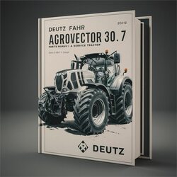 Deutz Fahr Agrovector 30.7 Parts Tractor Catalog PDF