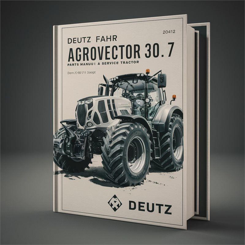 Deutz Fahr Agrovector 30.7 Parts Tractor Catalog PDF