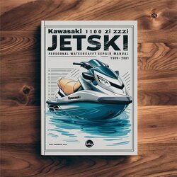 1996-2002 Kawasaki 1100 Zxi Jetski - Personal Watercraft Service Repair Workshop Manual PDF