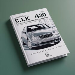 1999-2001 Mercedes CLK Class Benz 430 Service Repair Workshop Manual PDF