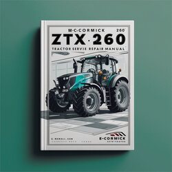Mccormick ZTX260 ZTX 260 Tractor Service Repair Workshop Manual PDF