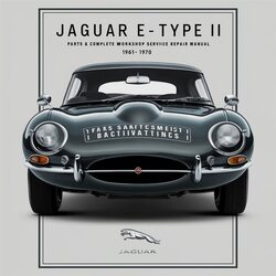 1961-1970 Jaguar E Type E-TYPE Series I II Parts Service Repair Workshop Manual PDF