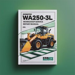 Komatsu WA250-3L Wheel Loader Service Repair Workshop Manual PDF
