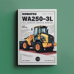 Komatsu WA250-3L Wheel Loader Service Repair Workshop Manual PDF