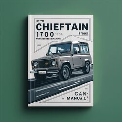 C11PM Chieftain 1700 1700S Powerscreen Operators Operator's Manual PDF