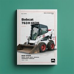 Bobcat 763 763H Skid Steer Shop Book Service Repair Workshop Manual PDF