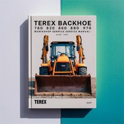 Terex Backhoe 760 820 860 880 970 Service Repair Workshop Manual PDF