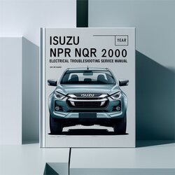 2000 Isuzu 3 CD 1 T NPR NQR Electrical Service Repair Workshop Manual PDF