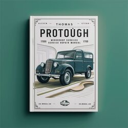 Thomas Protough 1700 Service Repair Workshop Manual PDF