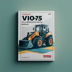 Yanmar VIO75 VIO-75 Excavator Service Repair Workshop Manual PDF