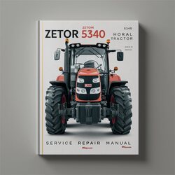 Zetor 5340 Horal Tractor Service Repair Workshop Manual PDF