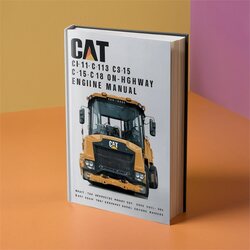 CAT C-11 C-13 C-15 C-16 C-18 Acert On-highway Engine Service Repair Workshop Manual PDF