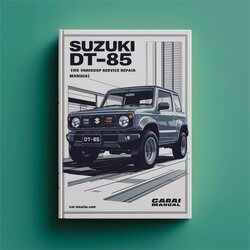 1988-2000 Suzuki DT85 DT-85 Service Repair Workshop Manual PDF