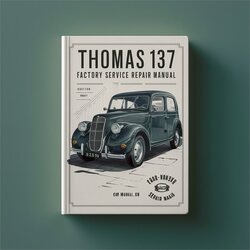 Thomas 137 Service Repair Workshop Manual PDF