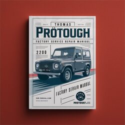 Thomas Protough 2200 Service Repair Workshop Manual PDF