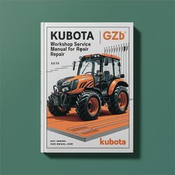 Kubota GZD 15 Service Repair Workshop Manual PDF