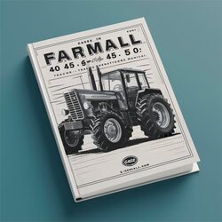 Case IH Farmall 40 45 50 Tractor Cab CVT Transmission Owners Operators Operator's Manual PDF