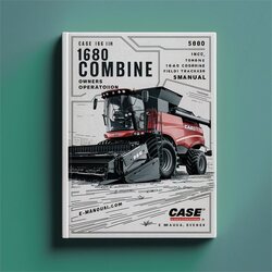 Case IH 1680 Combine (inc 1640 1660 Field Tracker Supplements) Owners Operators Operator's Manual PDF
