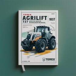 Terex Agrilift 737 1037 Service Repair Workshop Manual PDF