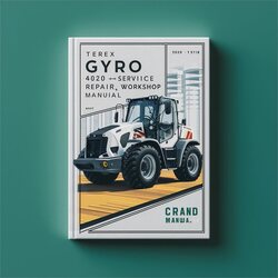 Terex Gyro 4020 4518 Service Repair Workshop Manual PDF