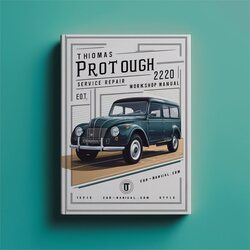 Thomas Protough 2200 Service Repair Workshop Manual PDF