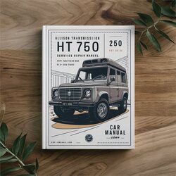Allison Transmission HT 750 DR (DB) (RS) Service Repair Workshop Manual PDF