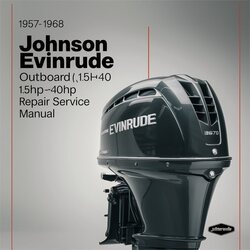 1956-1970 Johnson Evinrude Outboard 1.5hp-40hp Service Repair Workshop Manual PDF