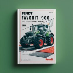 Fendt Favorit 900 Service Repair Workshop Manual PDF