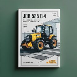 JCB 525 B-4 Service Repair Workshop Manual PDF