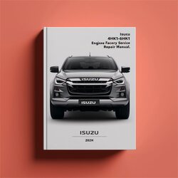 Isuzu F Series Engine 4HK1-6HK1 Service Repair Workshop Manual PDF
