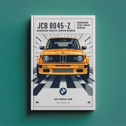 JCB 8045 Z SN 1057000 Onwards Service Repair Workshop Manual PDF