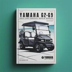 Yamaha G2-G9 Golf Cart Service Repair Workshop Manual PDF
