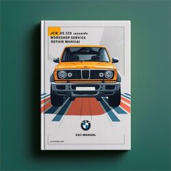 JCB JS 130 SN 758000 Onwards Service Repair Workshop Manual PDF