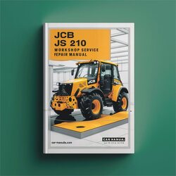 JCB JS 210 SN 1202500-1203999 Service Repair Workshop Manual PDF